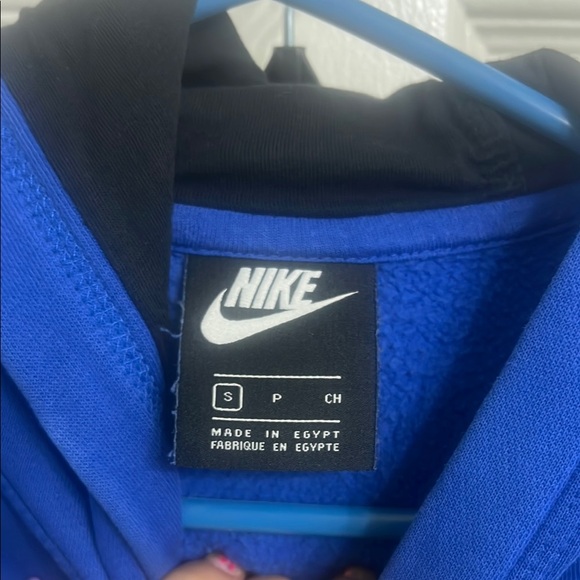 Nike Blue and Black Sweatshirt and sweat pants Just Do It 2 piece sweatsuit - Picture 4 of 11